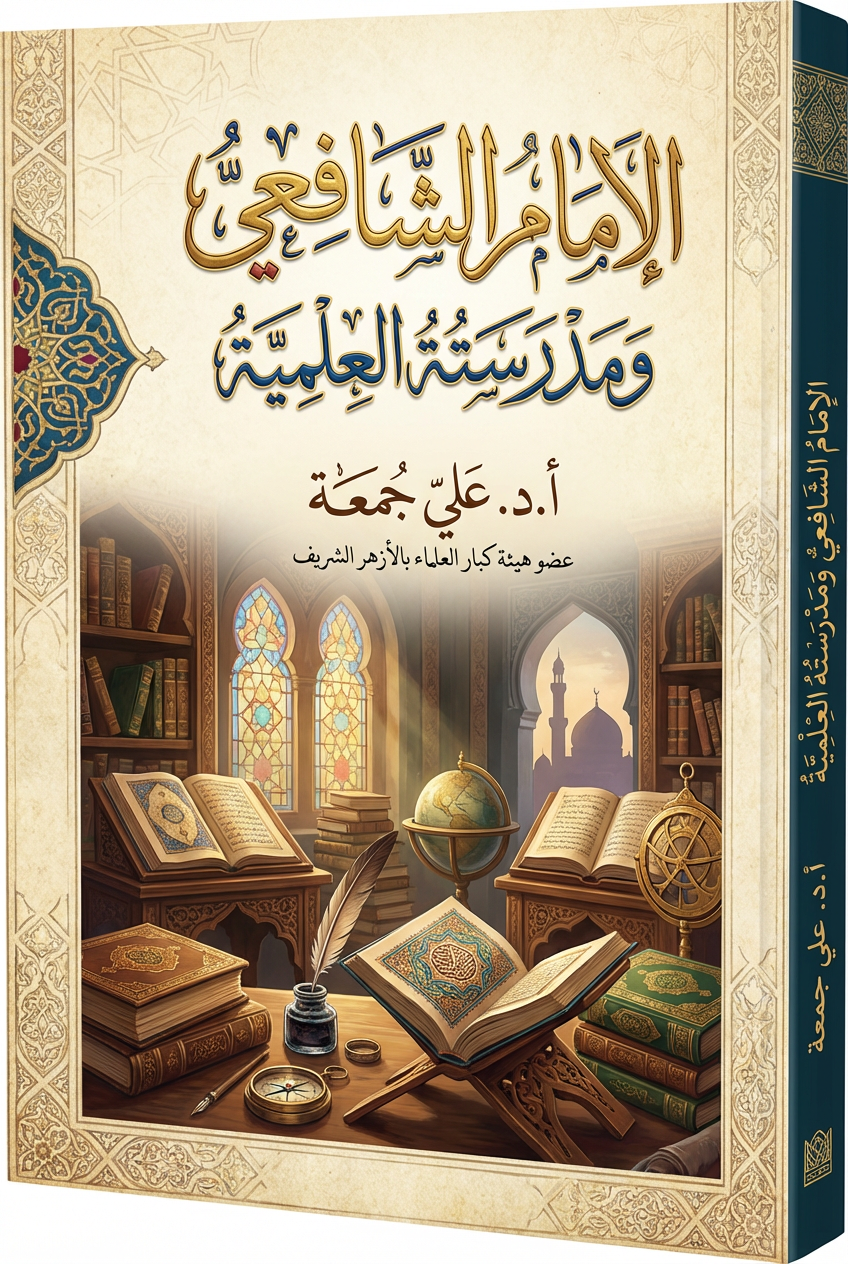 غلاف كتاب الإمام الشافعي ومدرسته العلمية