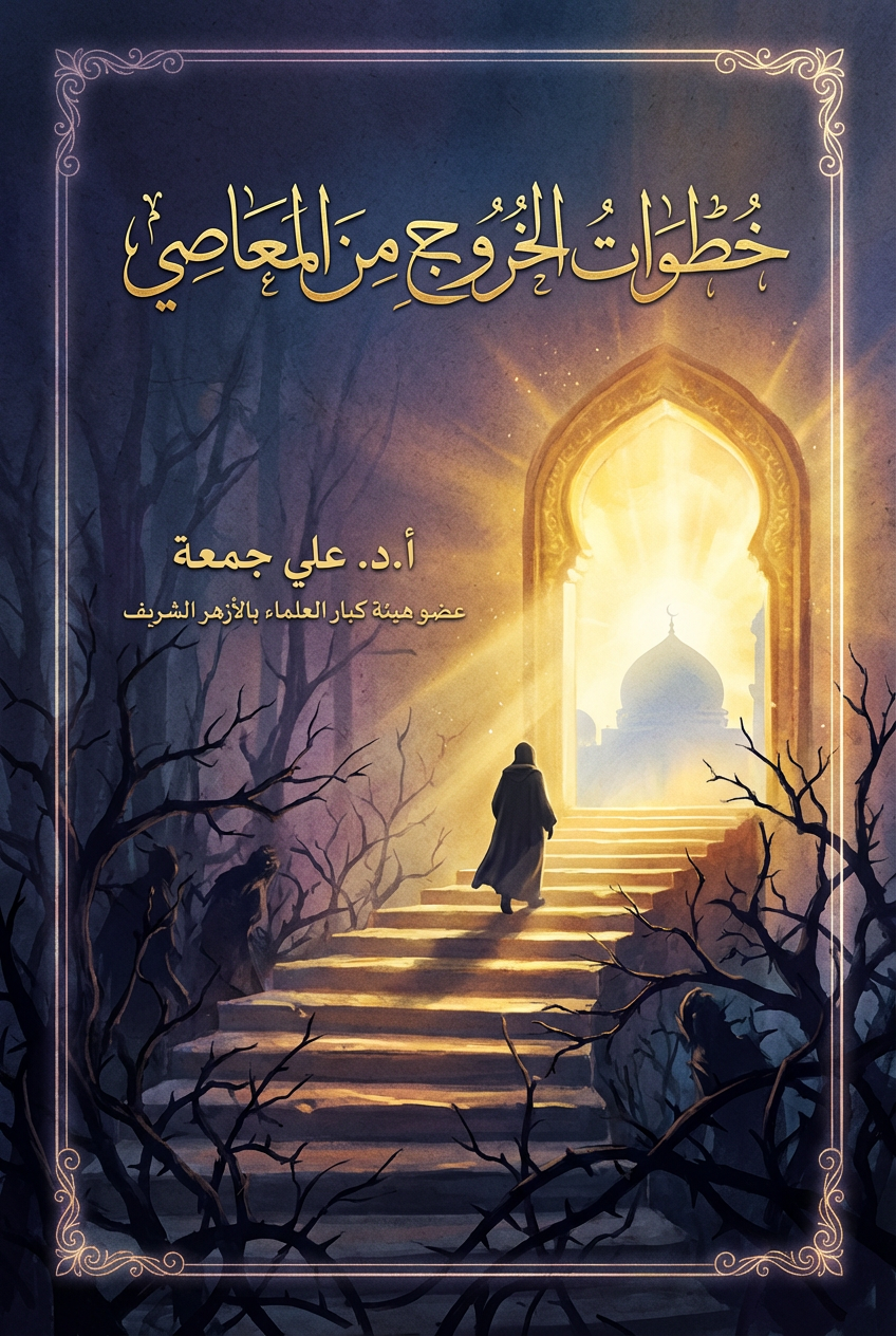 غلاف كتاب خطوات الخروج من المعاصي