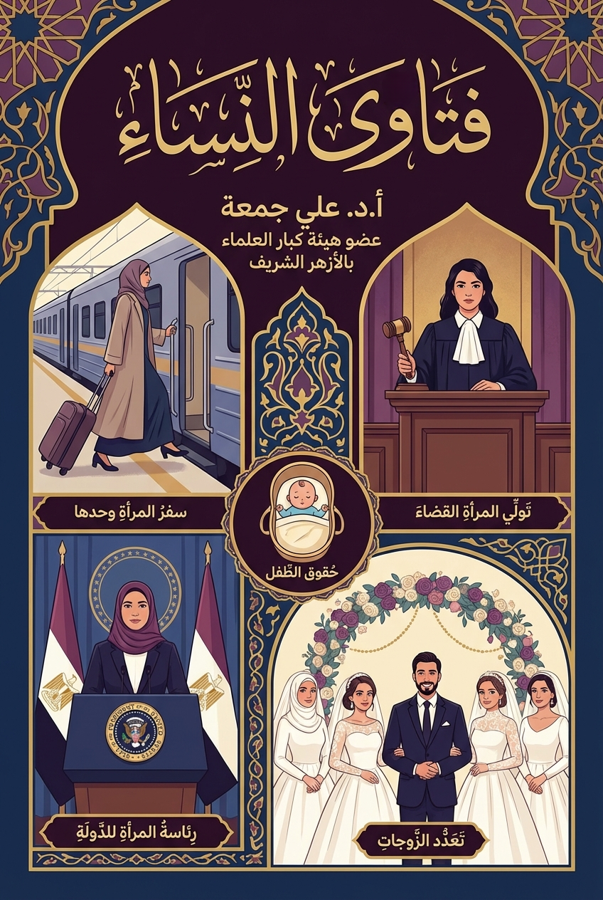 غلاف كتاب فتاوى النساء