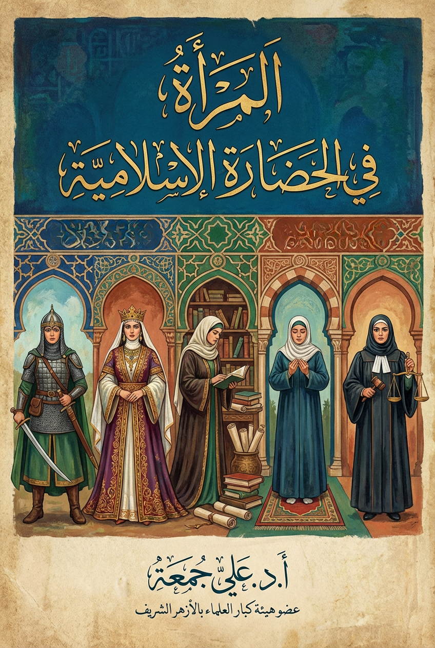 غلاف كتاب المرأة في الحضارة الإسلامية